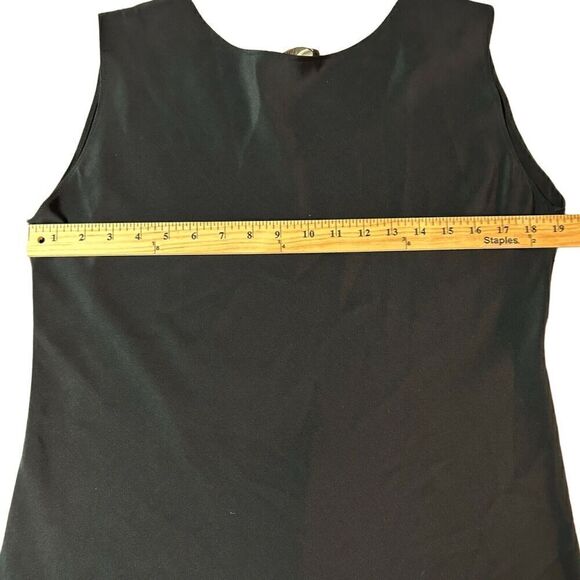 KANE SELLS STUDIO Rare Black Classic Long Dress Size Large No Fabric Tags - Picture 7 of 8